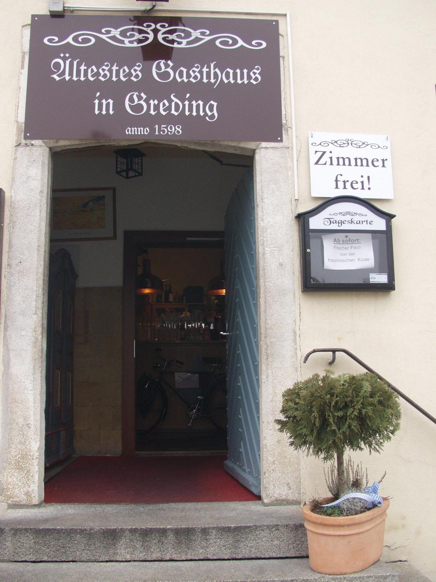 Gasthof Zum Bayerischen Грединг Экстерьер фото